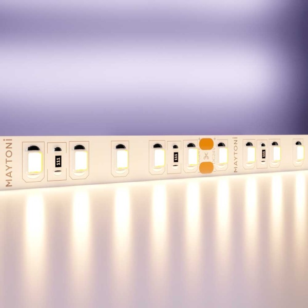 Светодиодная лента Maytoni Technical 14,4W/m 120LED/m 2835SMD теплый белый 5M 10148