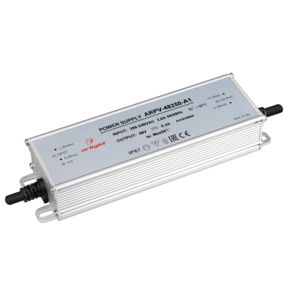 Блок питания Arlight ARPV-48250-A1 48V 254W IP67 034694