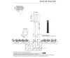 Уличный светильник Kink Light Глари 09314-60F,19