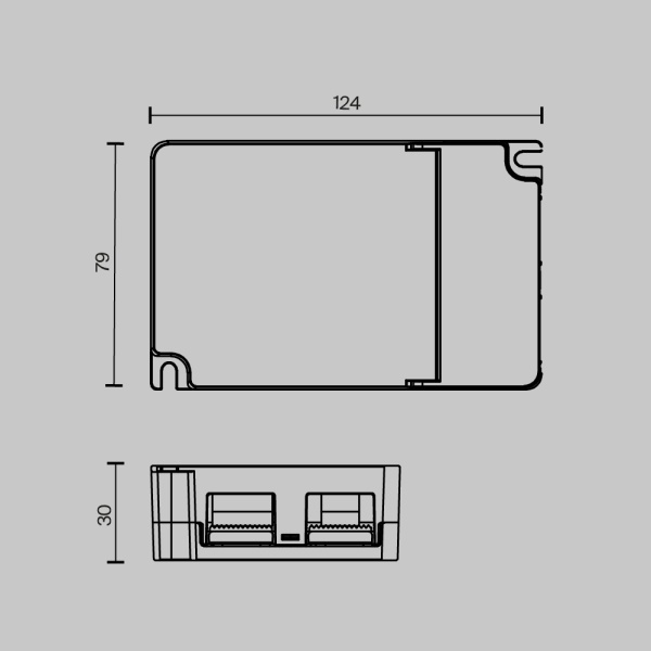 Источник тока Maytoni Lighting control 721024 Источник тока Maytoni Lighting control 721024