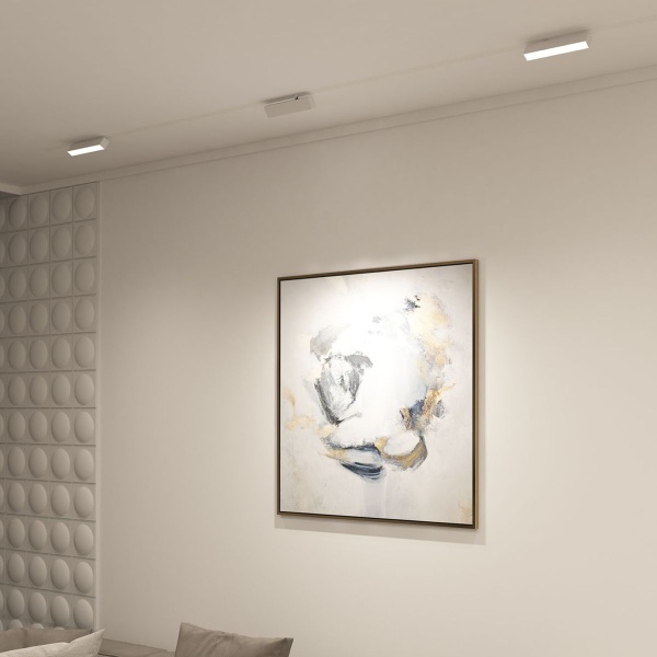 Трековый светодиодный светильник Denkirs Smart Linear DK8009-WH