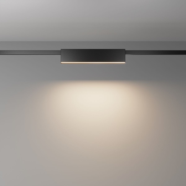 Трековый светодиодный светильник Maytoni Technical Flarity Basis TR151-1-12W3K-B