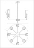 Подвесная люстра Moderli Metric V10021-8P