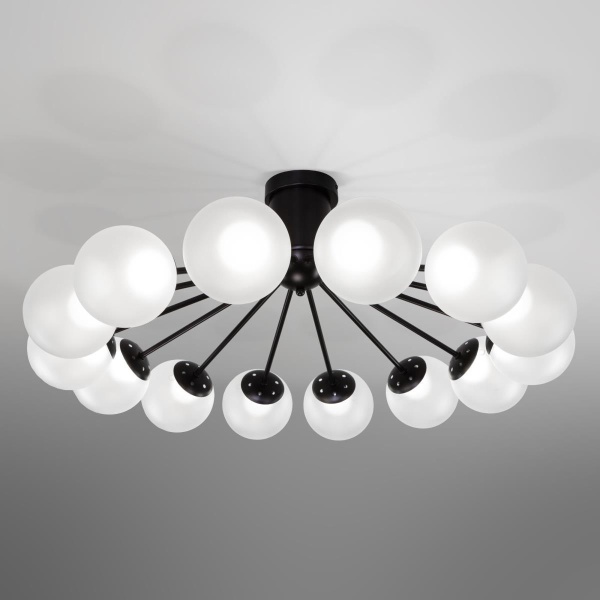 Потолочная люстра Eurosvet Vinter 201057 LED черный a072623