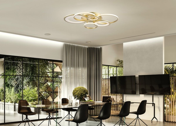 Потолочная светодиодная люстра Escada Saturn 10248/6LED