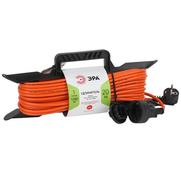 Удлинитель силовой ЭРА UFx-1e-3x0.75-20m-IP44 Б0046826 Удлинитель силовой ЭРА UFx-1e-3x0.75-20m-IP44 Б0046826