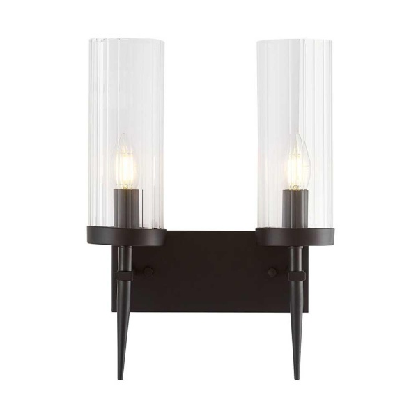 Бра Lumina Deco Moratti LDW 8022-2 BK+PR