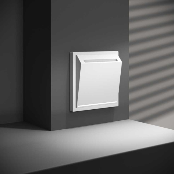 Выключатель встраиваемый S70 карточный 16А, (белый матовый) Voltum VLS010702