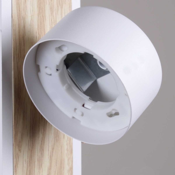 Настенный светильник Reluce 12540-0.2-01 WH+WOOD