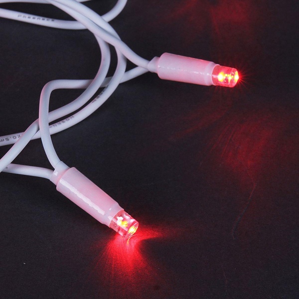 Cветодиодная гирлянда Sneha нить 230V красный статичный A-026 RD