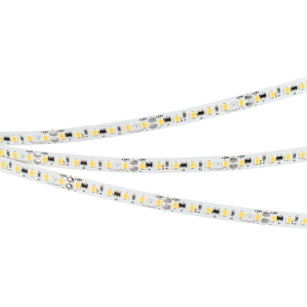 Светодиодная лента Arlight 9,6W/m 120LED/m 2835SMD холодный белый 10M IC-A120-8mm 24V White6000 037963