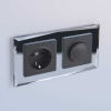 Рамка на 2 поста Werkel Diamant черный W0021208 4690389158810