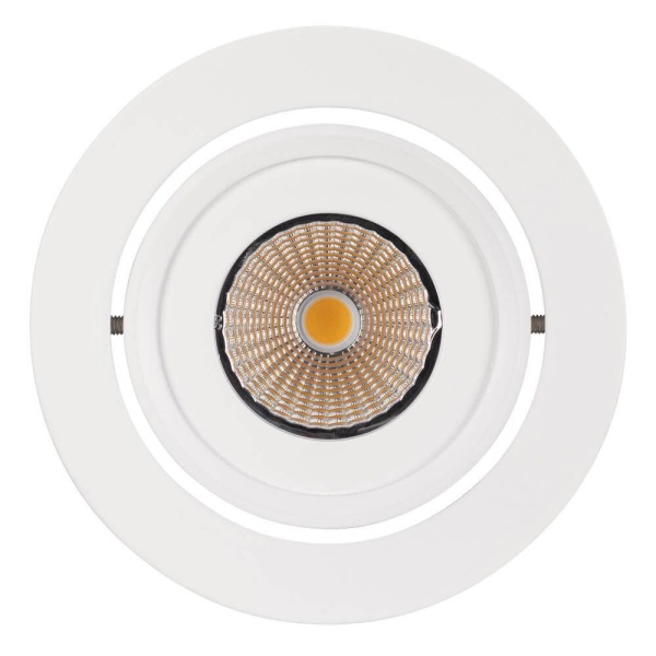 Встраиваемый светодиодный светильник Arlight LTD-95WH 9W Warm White 45deg 017463