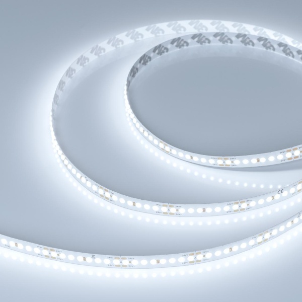 Светодиодная лента Arlight 16W/m 192Led/m DOT холодный белый 5M DOT-X192-10mm 24V White6000 040187