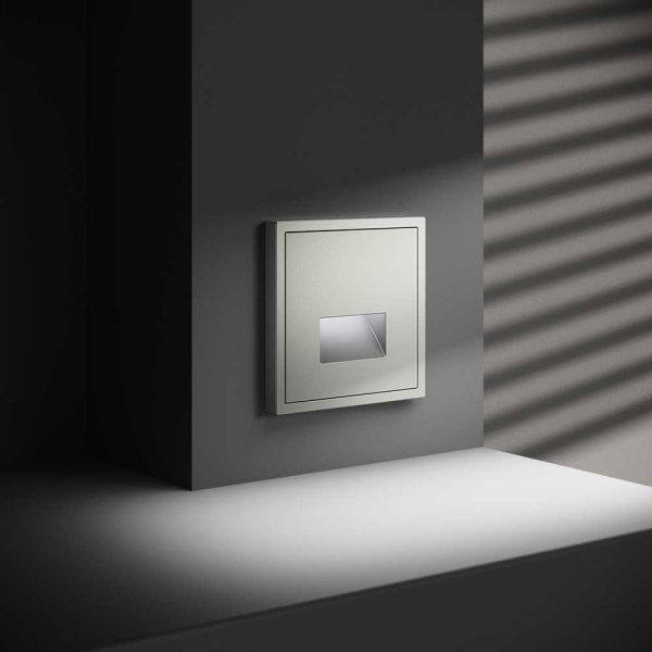 Подсветка светодиодная встраиваемая Voltum S70, (сталь) VLS070605