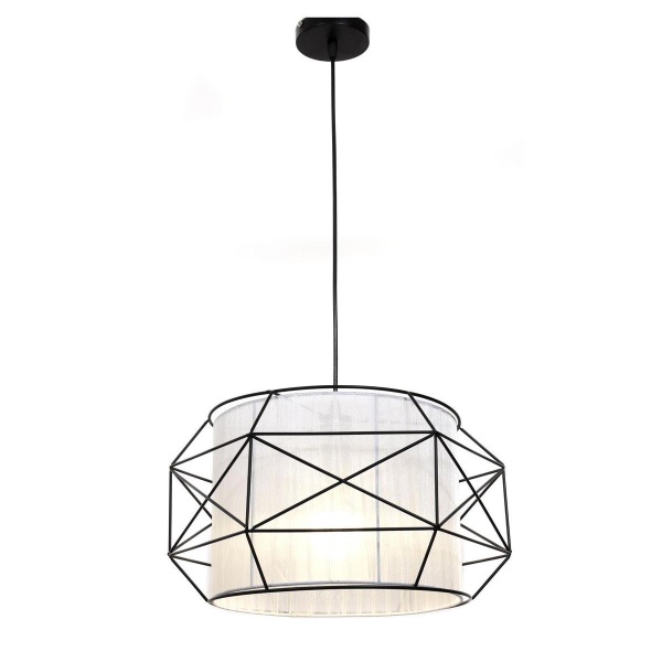 Подвесной светильник Lumina Deco Berti LDP 8001 BK+WT