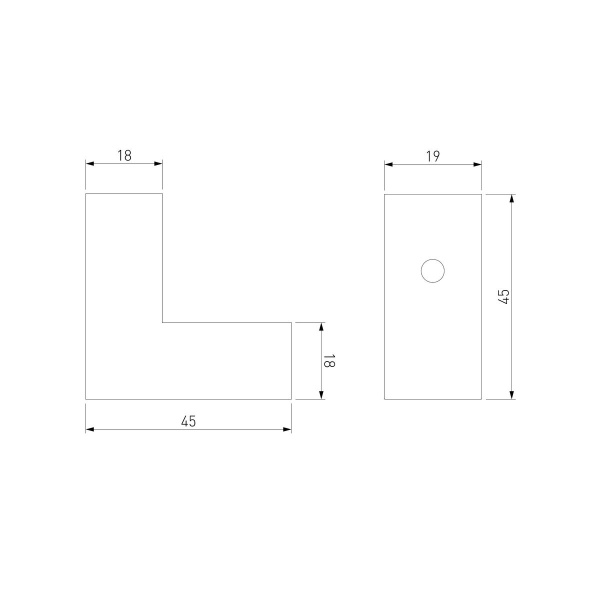 Коннектор угловой внутренний для накладного шинопровода никель Elektrostandard 85225/00_система Лайн a072710