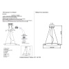 Подвесной комплект Crystal Lux JEWEL Kit JM 700