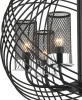 Подвесная люстра Lumien Hall Эос 4014/6P-BK-CR