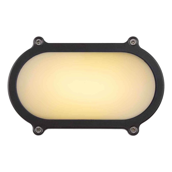 Уличный настенный светодиодный светильник Lucide Hublot Led 14811/26/36