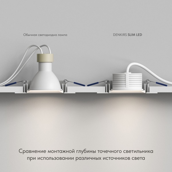 Светодиодный модуль Denkirs Slim LED DK4000-8W dim