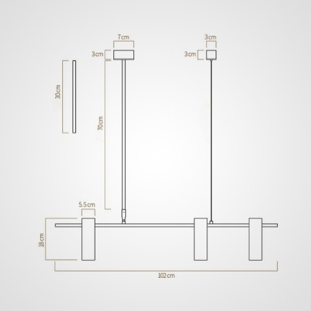 Подвесная люстра Imperium Loft Adis 140491-26