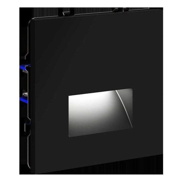 Подсветка светодиодная встраиваемая Voltum S70, (черный матовый) VLS070608