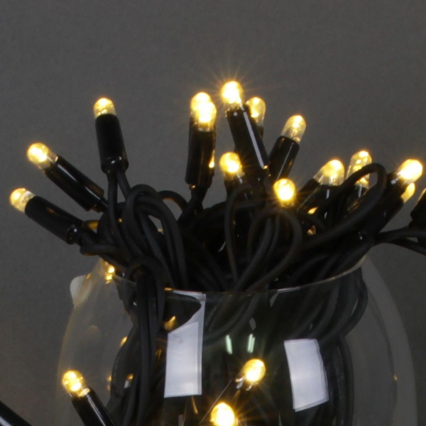 Уличная светодиодная гирлянда Sneha нить 24V теплый белый A-504A WW