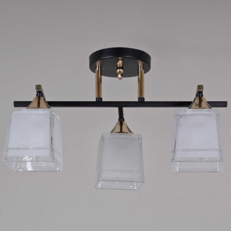 Потолочная люстра Reluce 46460-0.3-03 BK+FG