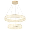 Подвесной светодиодный светильник Crystal Lux Musika SP100W Led Gold