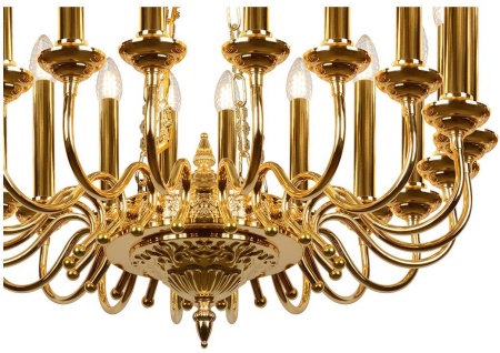 Подвесная люстра iLamp Louvre MD8551-20 GD