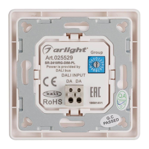 Панель управления Arlight Rotary Dali-233-1G-Dim-IN 025529 Панель управления Arlight Rotary Dali-233-1G-Dim-IN 025529