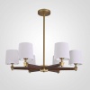 Подвесная люстра Imperium Loft Jorgenson D85 White/Dark Wood 203574-26