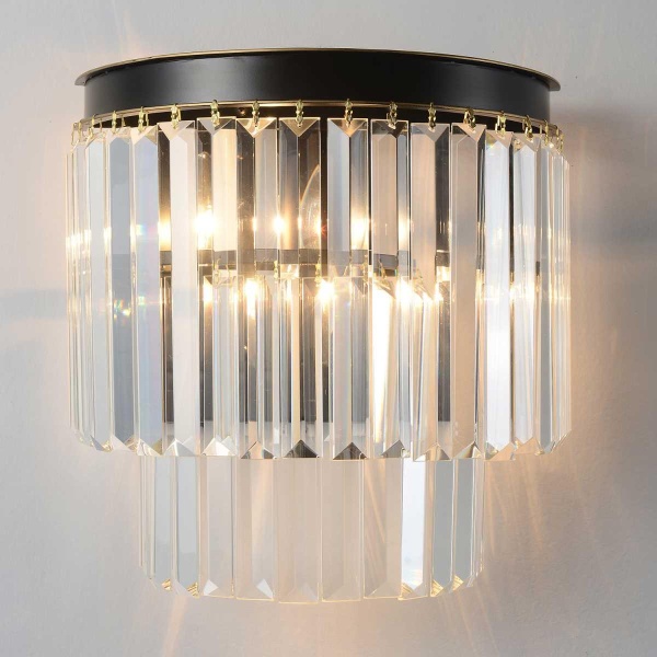 Настенный светильник Crystal Lux MAXIME AP2 BLACK Настенный светильник Crystal Lux MAXIME AP2 BLACK