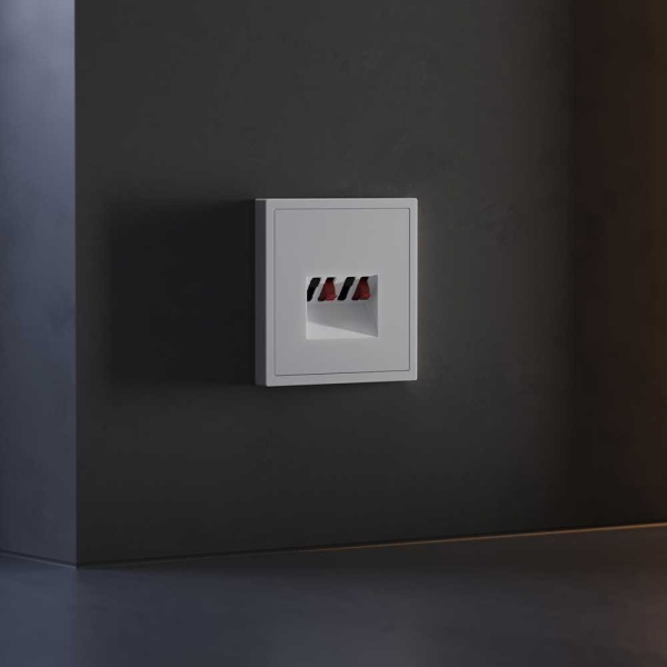 Накладка для розетки акустической 4-местной , S70 (серый) Voltum VLS001516