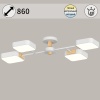 Светильник потолочный Reluce 03363-0.3-04 WH+WOOD