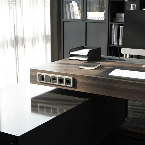 Клавиша Werkel для выключателя перекрестного графит W1119064 4690389194344