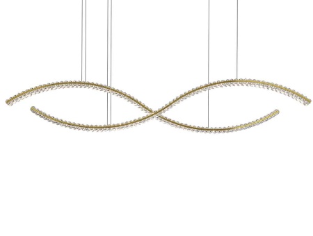 Люстра NEWPORT 8242N/160 gold