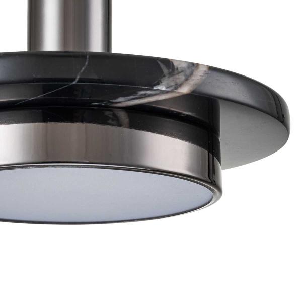 Подвесной светильник Escada 10260/1 LED*12W Black/Black marble