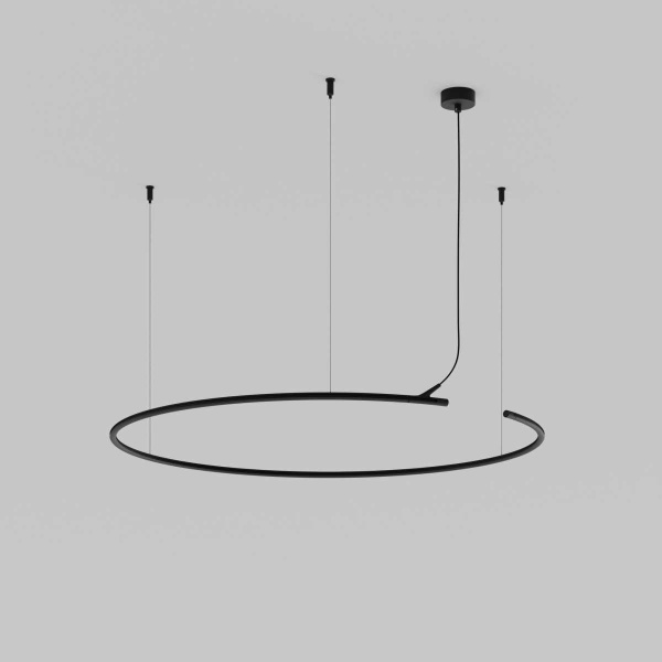 Шинопровод подвесной круглый горизонтальный Maytoni Technical ARITY Busbar trunkings Arity TRX233-RH-D800-B