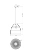 Подвесной светильник Freya Сеть / Mesh FR5334PL-01W