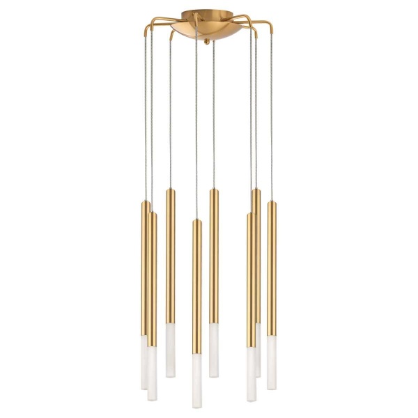 L8T747133 Люстра TUBO LED 40W 2000LM 360G ЗОЛОТО 3000K