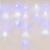 Светодиодная гирлянда Uniel занавес 220V белый ULD-E5505-196/DTK WHITE-BLUE IP20 STARS-1 UL-00001410