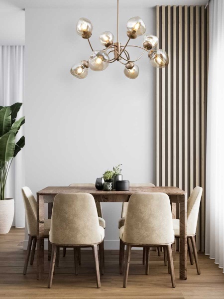 Люстра Freya FR8017PL-08MG