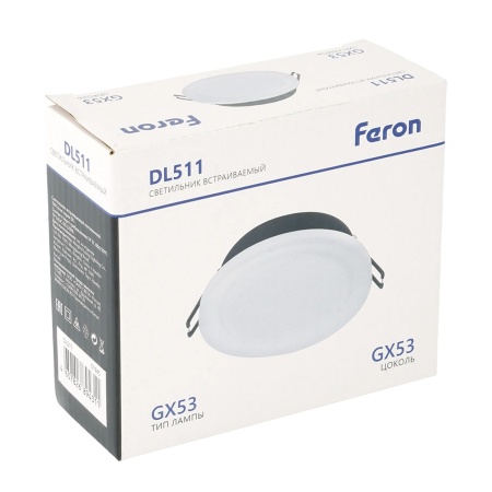 Встраиваемый светильник Feron DL511 51945