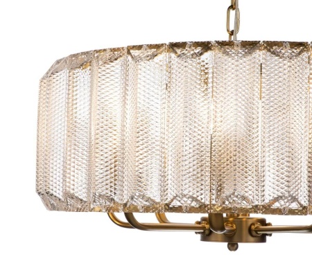 Подвесная люстра Indigo Piroet 12011/8P Brass V000052