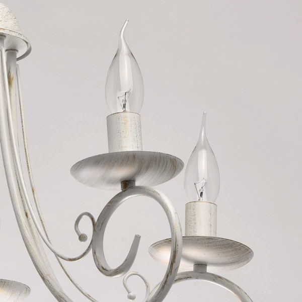 Подвесная люстра De Markt City Свеча 683010105 Подвесная люстра De Markt City Свеча 683010105