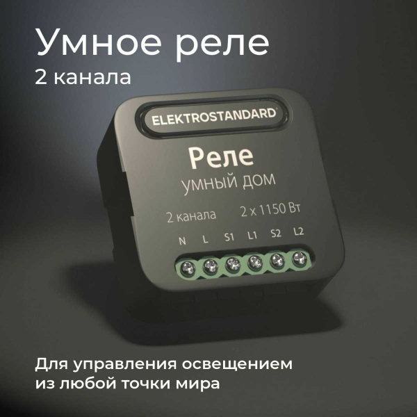Реле Wi-Fi Elektrostandard (Умный дом) 76007/00 a059326