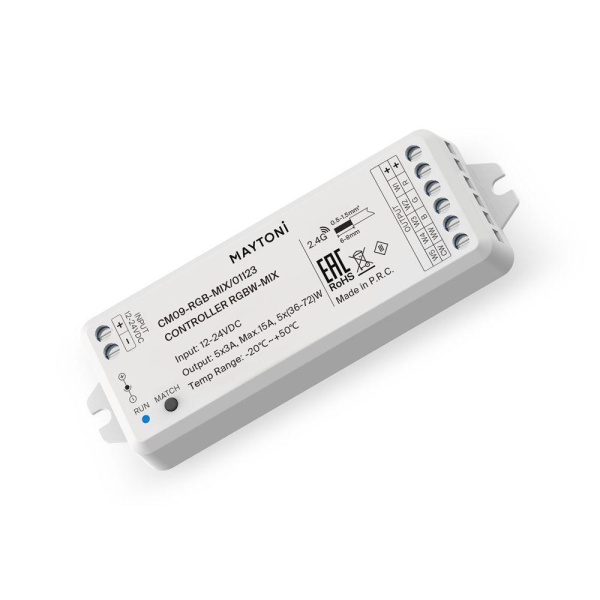 Контроллер для светодиодной ленты RGBW-MIX Maytoni Led Strip 01123 Контроллер для светодиодной ленты RGBW-MIX Maytoni Led Strip 01123