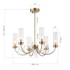 Подвесная люстра ST Luce Illumia SL1400.303.06